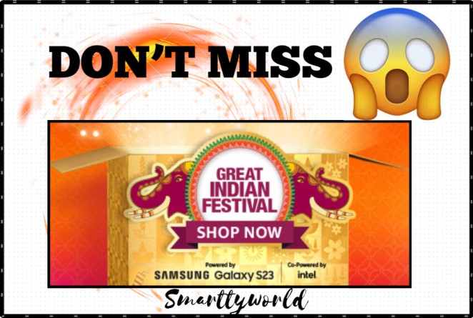 Amazon Great Indian Festival 2023 sale